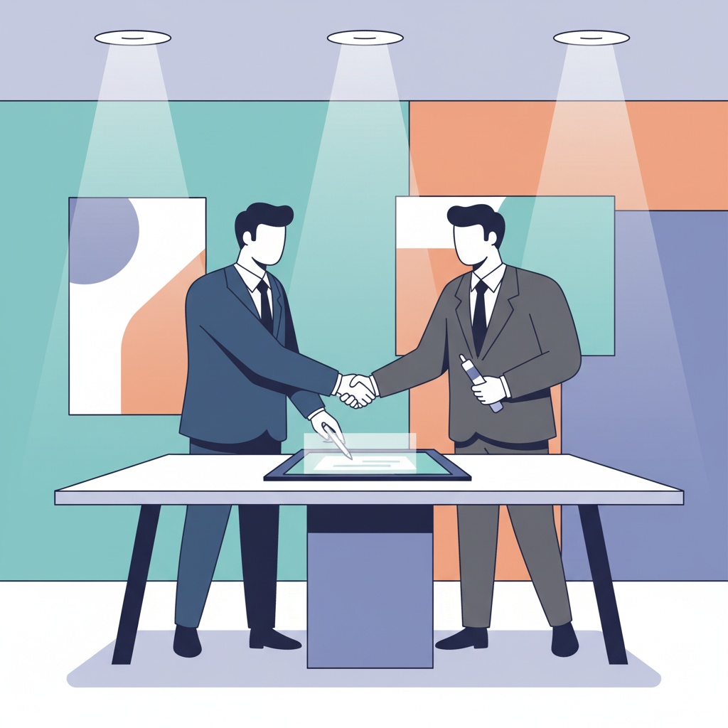 Final contract signing